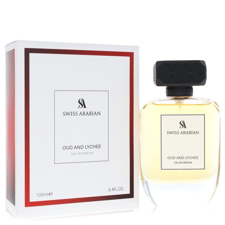 Swiss Arabian Eau De Parfum Spray (Unisex) 3.4 oz Eau De Parfum Spray Swiss Arabian Oud And Lychee Eau De Parfum Spray (Unisex) By Swiss Arabian