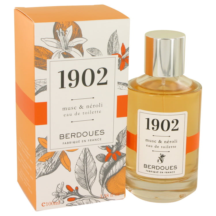 Berdoues Eau De Toilette Spray 3.38 oz Eau De Toilette Spray 1902 Musc & Neroli Eau De Toilette Spray By Berdoues
