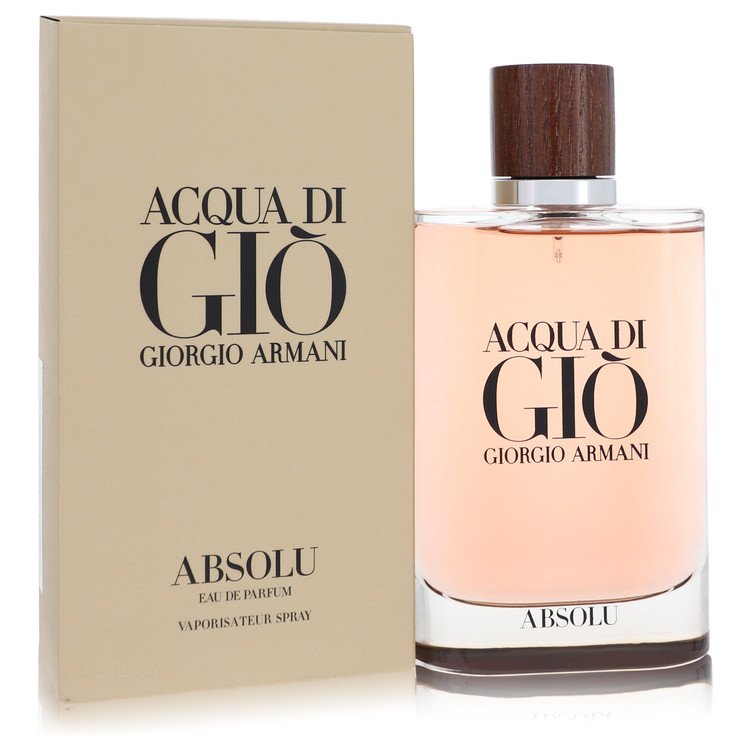 Giorgio Armani Eau De Parfum Spray 4.2 oz Eau De Parfum Spray Acqua Di Gio Absolu Eau De Parfum Spray By Giorgio Armani