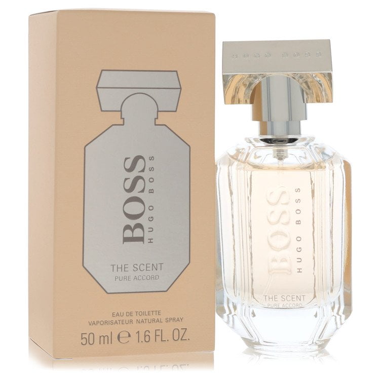 Hugo Boss Eau De Toilette Spray 1.6 oz Eau De Toilette Spray Boss The Scent Pure Accord Eau De Toilette Spray By Hugo Boss