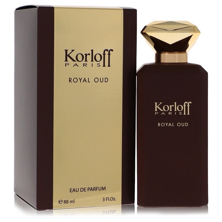 Korloff Eau De Parfum Spray (Unisex) 3 oz Eau De Parfum Spray Korloff Royal Oud Eau De Parfum Spray (Unisex) By Korloff