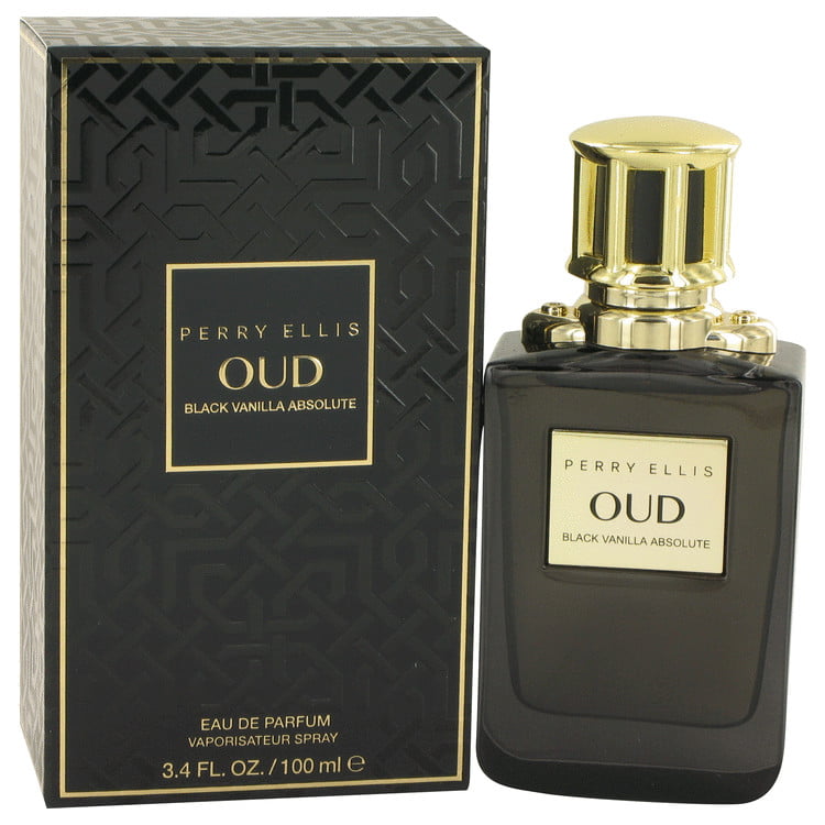 Perry Ellis Eau De Parfum Spray 3.4 oz Eau De Parfum Spray Perry Ellis Oud Black Vanilla Absolute Eau De Parfum Spray By Perry Ellis