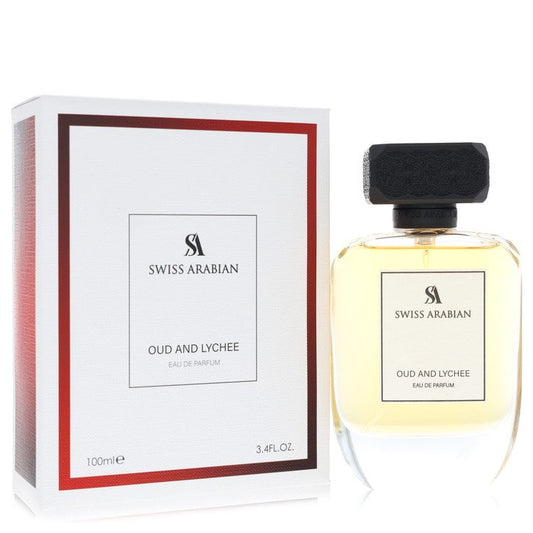 Swiss Arabian Eau De Parfum Spray (Unisex) 3.4 oz Eau De Parfum Spray Swiss Arabian Oud And Lychee Eau De Parfum Spray (Unisex) By Swiss Arabian