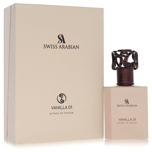 Swiss Arabian Extrait De Parfum Spray (Unisex) 1.7 oz Extrait De Parfum Spray Swiss Arabian Vanilla 01 Extrait De Parfum Spray (Unisex) By Swiss Arabian